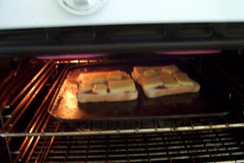 Back in the oven